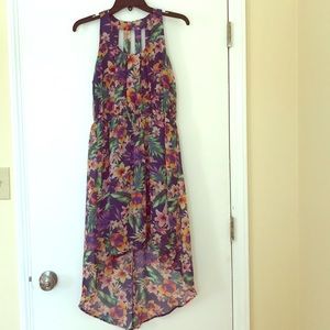 Floral print dress